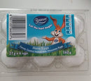 Beacon Eggs Candy Hollow Milk Chocolate Eggs (27g x 6 Eggs) 162g (2 Eggs Damaged)