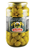 Garusana Spanish Whole Green Olives Large 935g