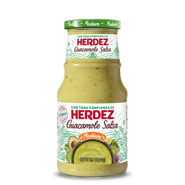 Herdez Guacamole Salsa Medium 445g