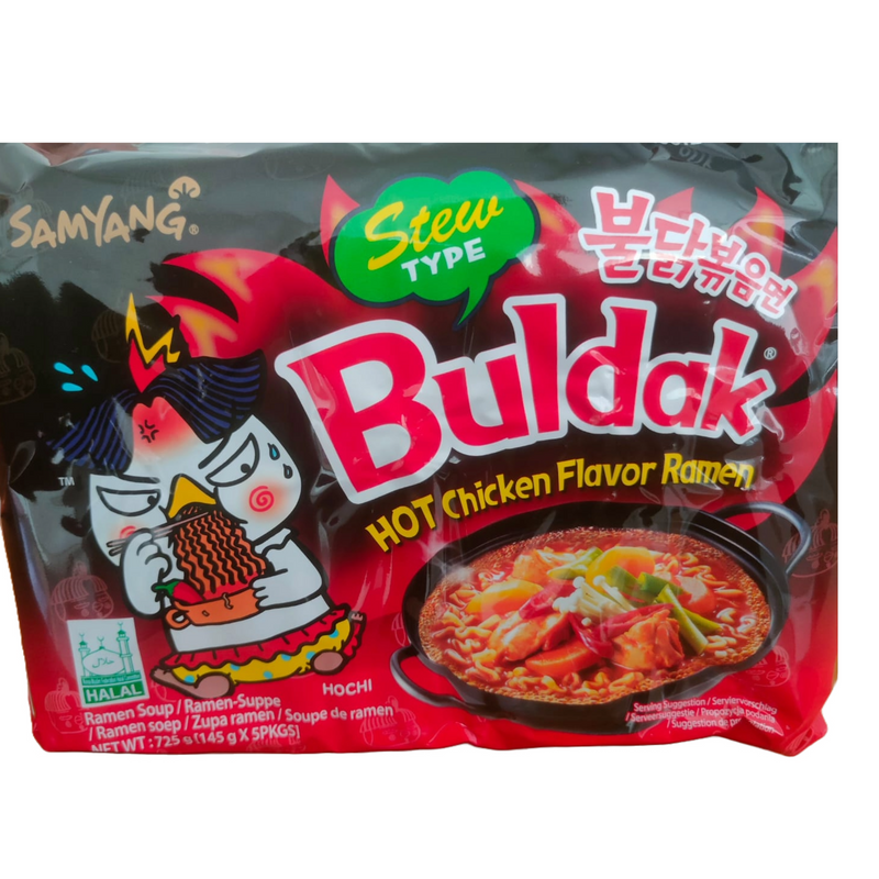 Samyang Stew Type Buldak Hot Chicken Flavor Ramen( 5 pack)