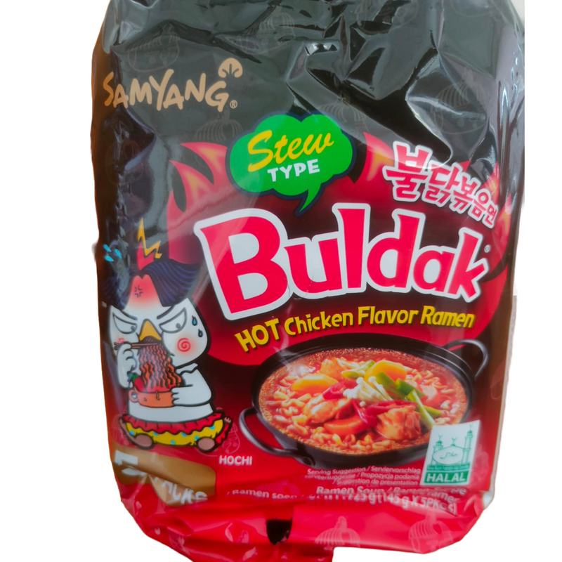 Samyang Stew Type Buldak Hot Chicken Flavor Ramen( 5 pack)