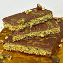 Dubai Milk Chocolate Pistachio Kunafa Gold Bar 230g (Best Before : 17 March 2026)