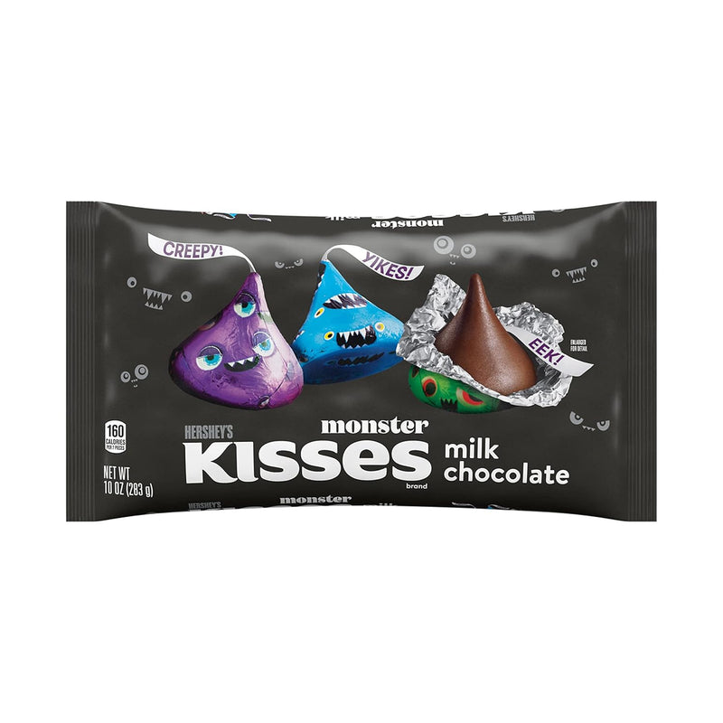 Hershey’s Kisses Assorted Halloween Monster Milk Chocolate (281g)