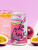 La Croix Passionfruit Sparkling Water 355ml | Naturally Essenced, 0 Calories, 0 Sweetener, 0 Sodium