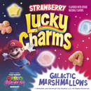 General Mills Lucky Charms x Super Mario Strawberry Galatic Marshmallows 297g