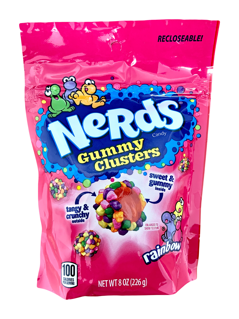 Nerds Rainbow Gummy Clusters 226g(BEST BEFORE 01/05/2025)