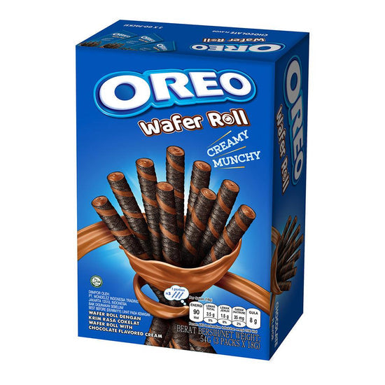 Oreo Chocolate Cream Wafer Roll 85g