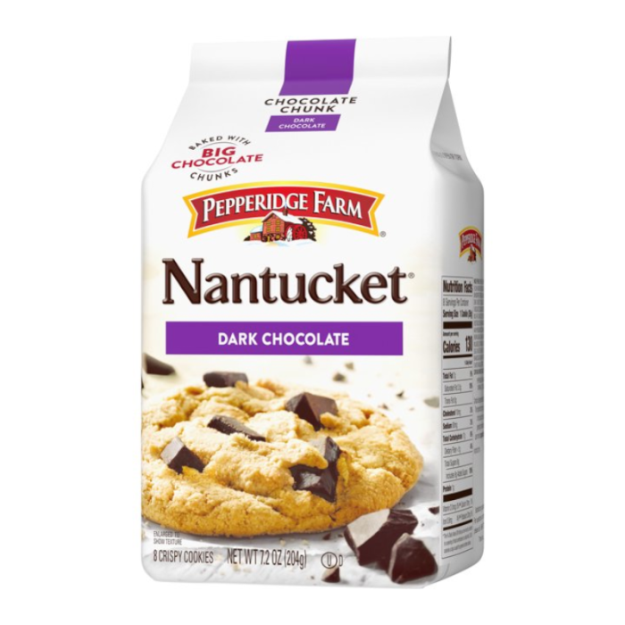 Pepperidge Farm Nantucket Dark Chocolate 204g