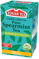Fenjan Pure Spearmint Tea, Refreshing & Cooling, 20 Tea Bags