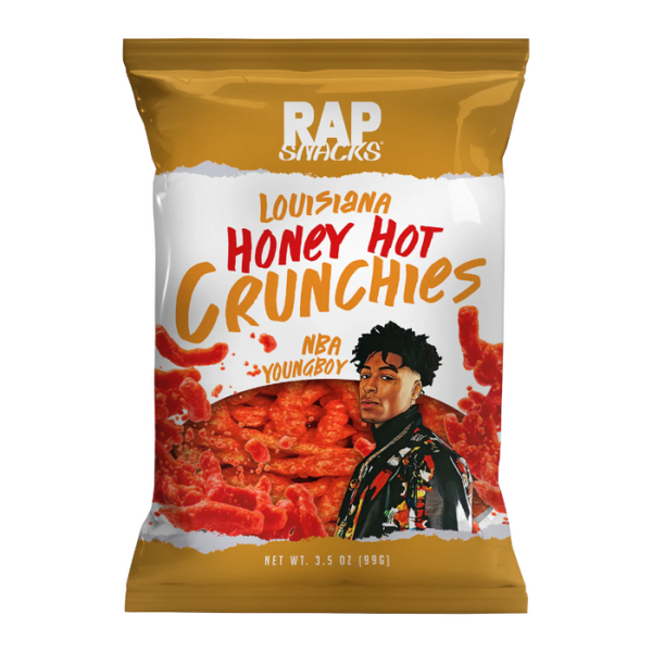 Rap Snacks Louisiana Honey Hot Crunchies  99g( Best Before Date :- 07/Apr/2025)