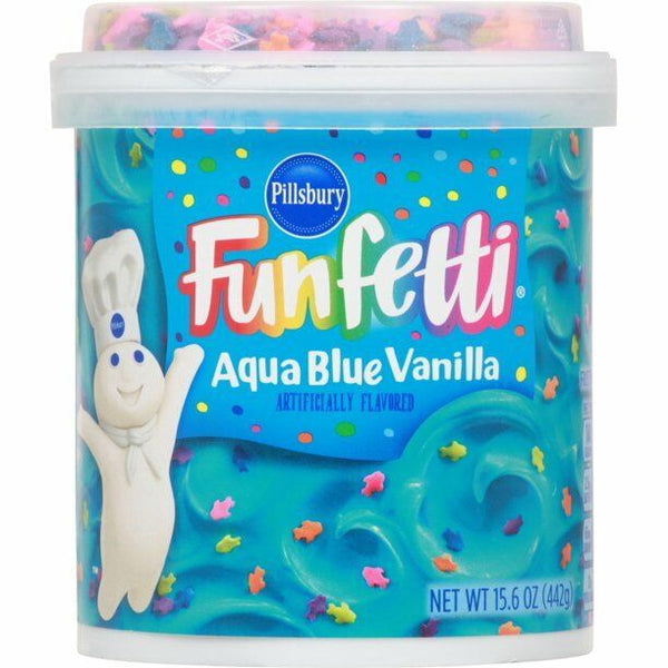 Pillsbury Aqua Blue Frosting 442g(Best Before Date:- 16/July/2025)