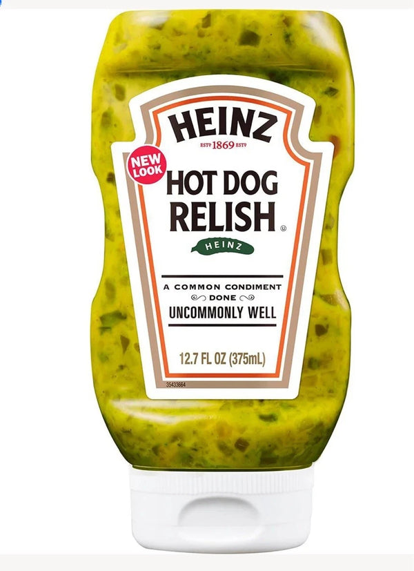 Heinz Hot Dog Relish Squeeze Relish 375ml