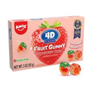 Amos 4D Fruit Gummy Strawberry Theatre Box 85g (Best Before : 06 April 2026)