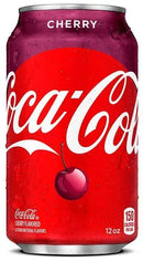Coca Cola Cherry Flavoured Soda 355ml (Best Before 08/2025)