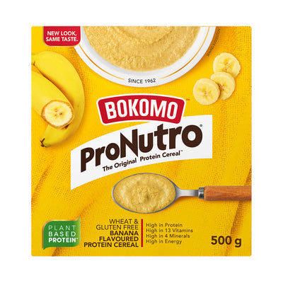 Bokomo ProNutro Banana Flavoured Protein Cereal 500g