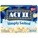 ACT || Simply Salted Popcorn 468g (Best Before : 31 May 2026)