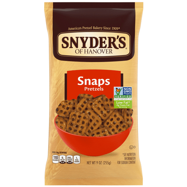 Snyder's of Hanover Snaps Pretzels 255g