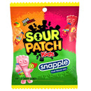 Sour Patch Kids Snapple Soft & Chewy Candy Peg Bag 102g(Best Before Date 10/05/2025)