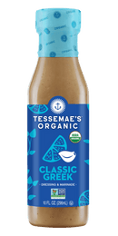 Tessemae's Organic Pantry Classic Greek Dressing 296ml (Best Before Date 01/03/2026)