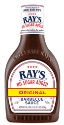 Ray's No Sugar Added Original Barbecue Sauce 524g