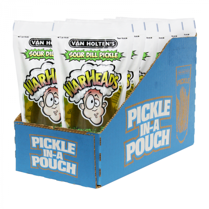 Van Holten's Large Pickle-In-A-Pouch Pickles x 12 | Plus FREE Tajin Seasoning