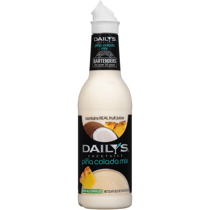 Daily's Cocktails Non-Alcoholic Pina Colada Mix 1Ltr sold by American grocer Uk