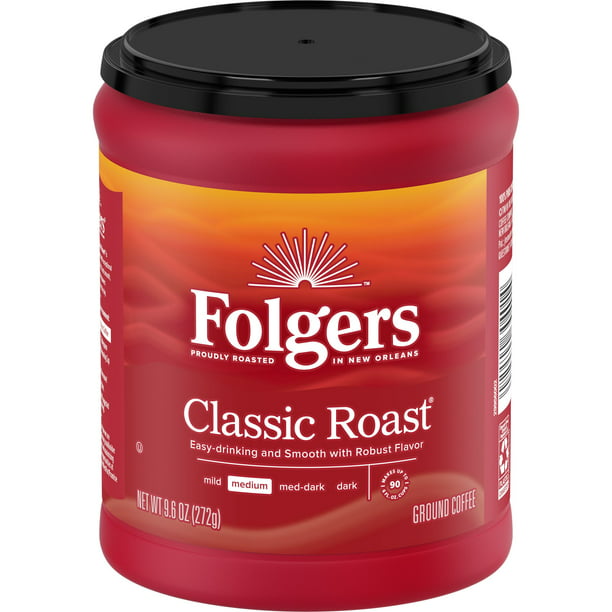 Folgers Classic Medium Roast Ground Coffee 272g