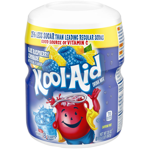Kool-Aid Blue Raspberry Lemonade Soft Drink Mix 567g