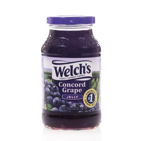 Welch's Concord Grape Jelly 510g-Glass Jar