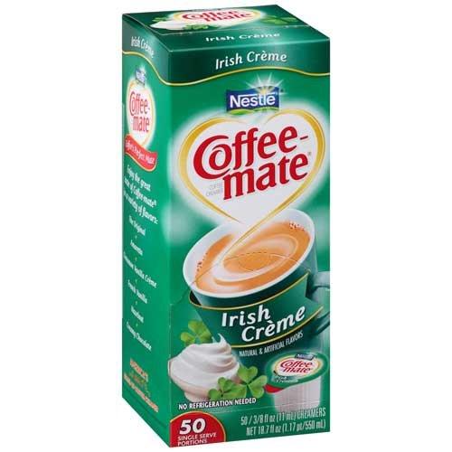 Nestle Coffee Mate Liquid Irish Creme Coffee Creamer 50ct