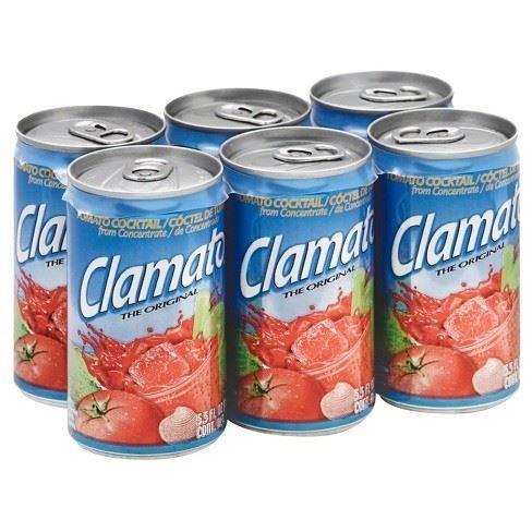 Mott's Clamato Original Tomato Cocktail 6 x 223ml-Cans