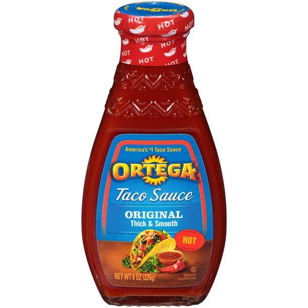 Ortega Original Hot Taco Sauce 226g