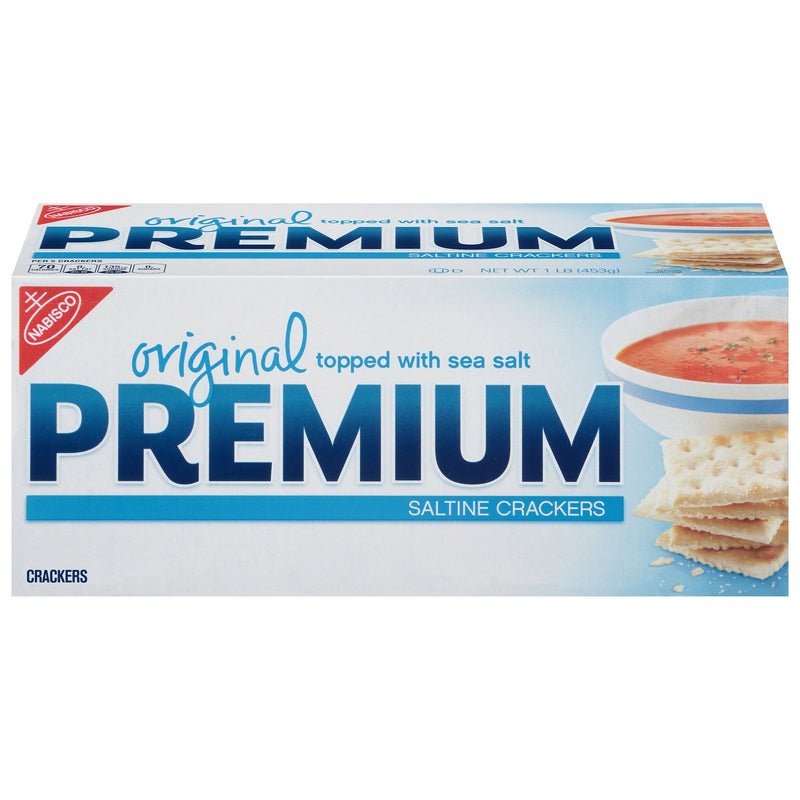 Nabisco Premium Original Saltine Crackers 453g (Best Before Date 29/01/2024)