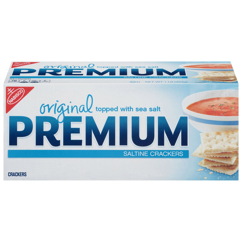 Nabisco Premium Original Saltine Crackers 453g (Best Before Date 27/12/2023)