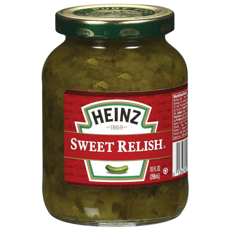 Heinz Sweet Relish 296ml-Glass Jar