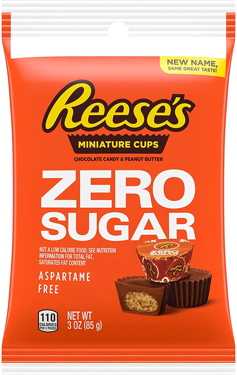 Reese's Zero Sugar Miniature Peanut Butter Cups 85g