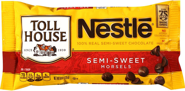 Nestle Toll House Semi-Sweet Chocolate Morsels 170g