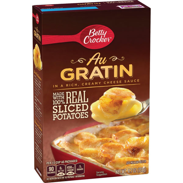 Betty Crocker AU Gratin Sliced Potato 131g sold by American Grocer in the UK