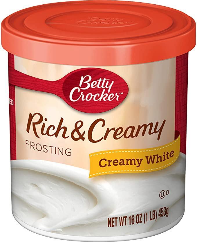 Betty Crocker Rich and Creamy Creamy White Frosting 453g sold by American Grocer in the UK