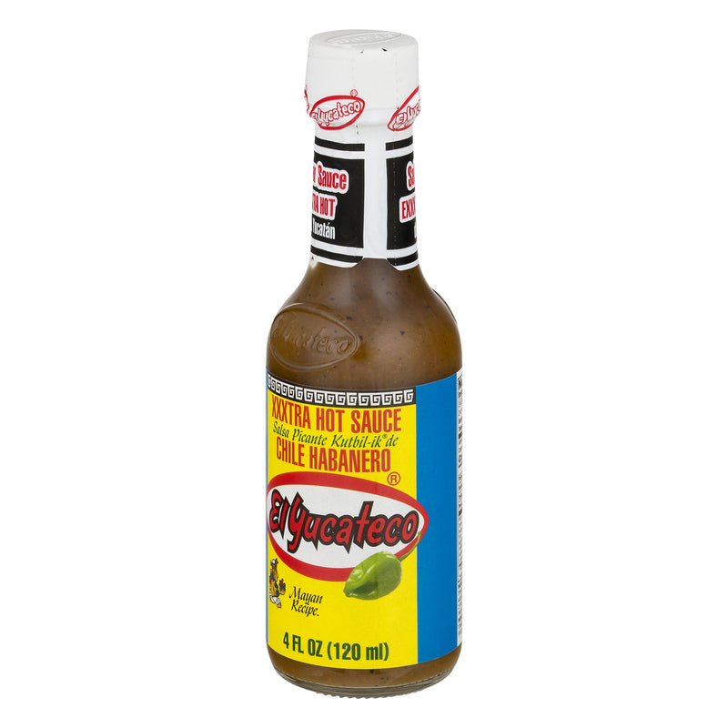 El Yucateco Salsa Picante Kutbil-ik De Chile Habanero Xxxtra Hot Sauce 120ml