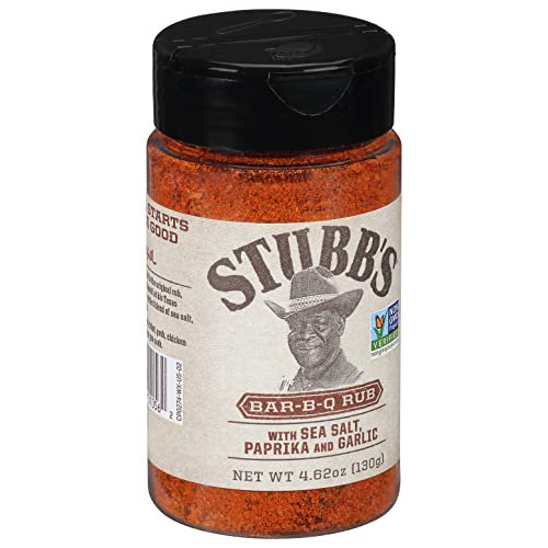 Stubb's BAR-B-Q Rub with Sea Salt Paprika and Garlic 130g
