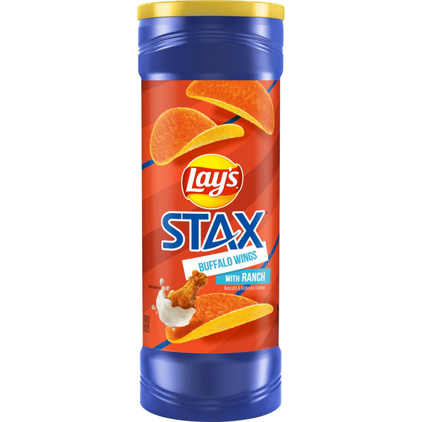 Lay's Stax Buffalo Wings with Ranch Potato Crips 155.9g