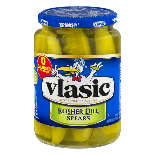 Vlasic Kosher Dill Pickle Spears 710ml
