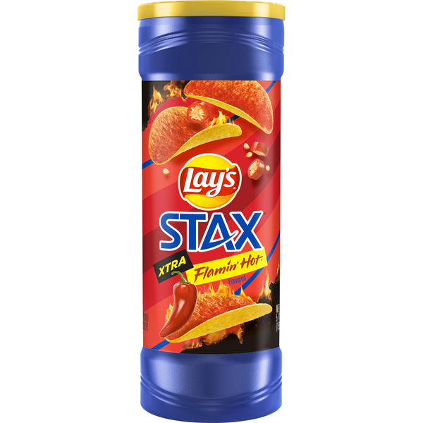 Lay's Stax Xtra Flamin Hot Potato Crips 155.9g