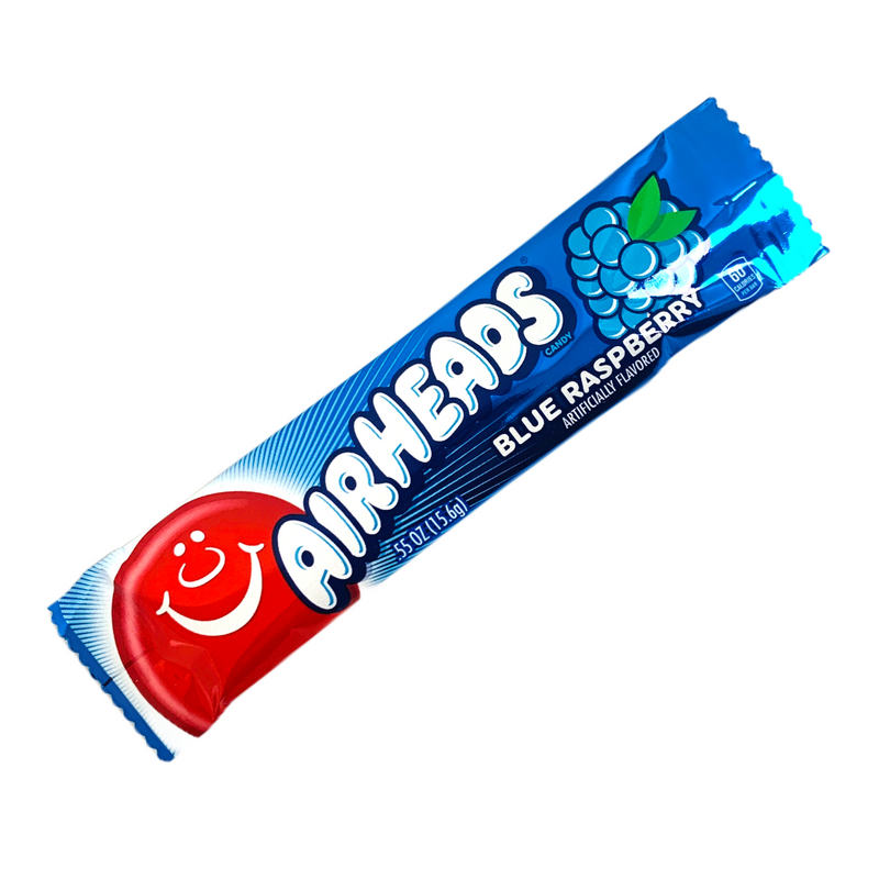 Airheads Blue Raspberry Candy Bar 15.6g sold by American Grocer in the UK