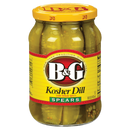 B&G Kosher Dill Spears Pickle 473ml sold by American Grocer in the UK