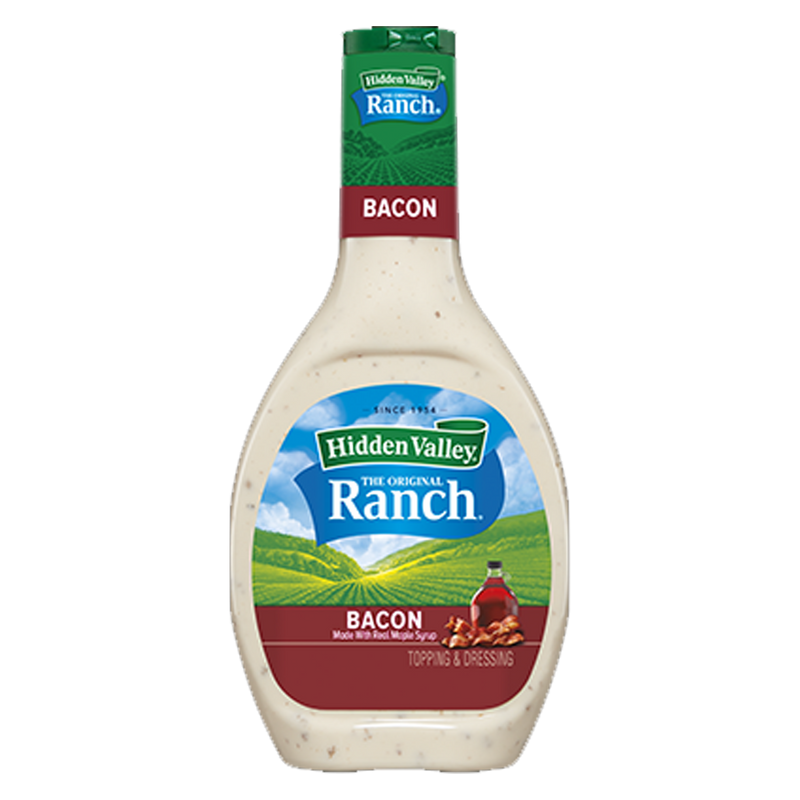Hidden Valley Original Ranch Bacon Topping & Dressing 473ml