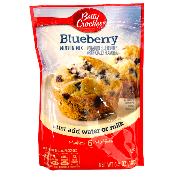 Betty Crocker Blueberry Muffin Mix 184g sold by American Grocer in the UK