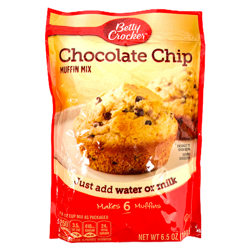 Betty Crocker Chocolate Chip Muffin Mix 184g sold by American Grocer in the UK