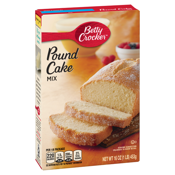 Betty Crocker Pound Cake Mix 453g sold by American Grocer in the UK